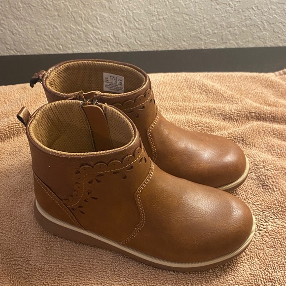 Stride Rite Tan Kids Boots - Picture 1 of 5